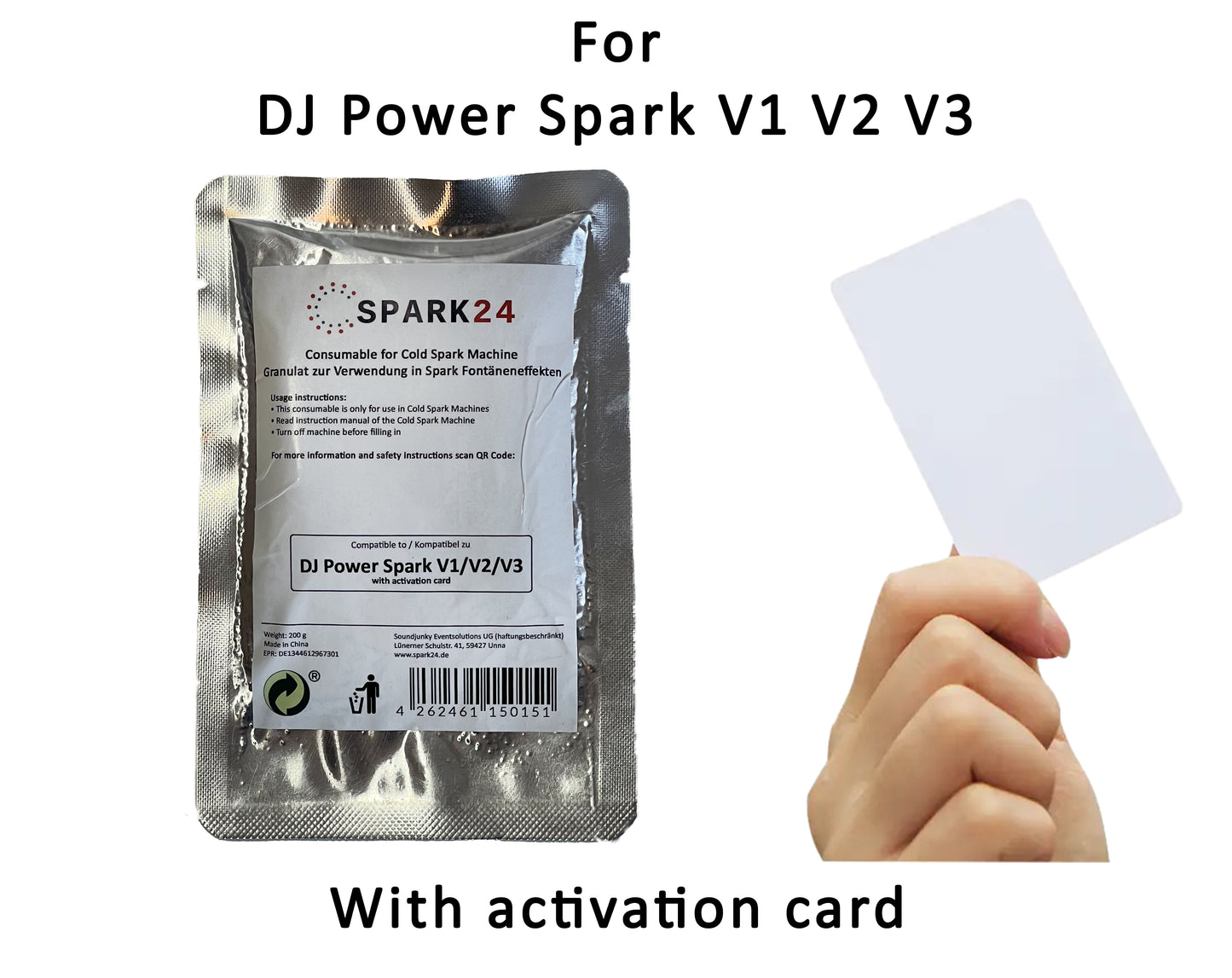 Granulat kompatibel zu DJ Power SPARK V1 V2 V3